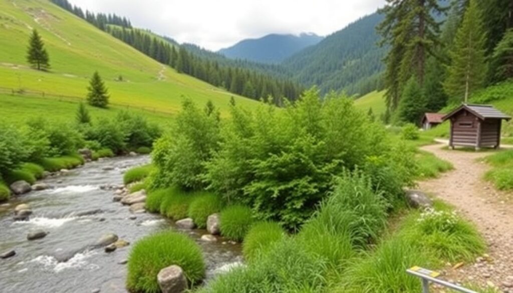 Путешествие по Шварцвальду в Германии - иллюстрация