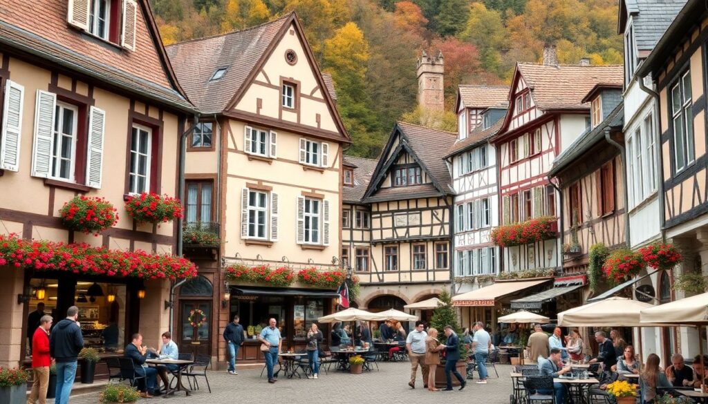 Путешествие по Эльзасу: винная дорога и фахверковые домики - иллюстрация