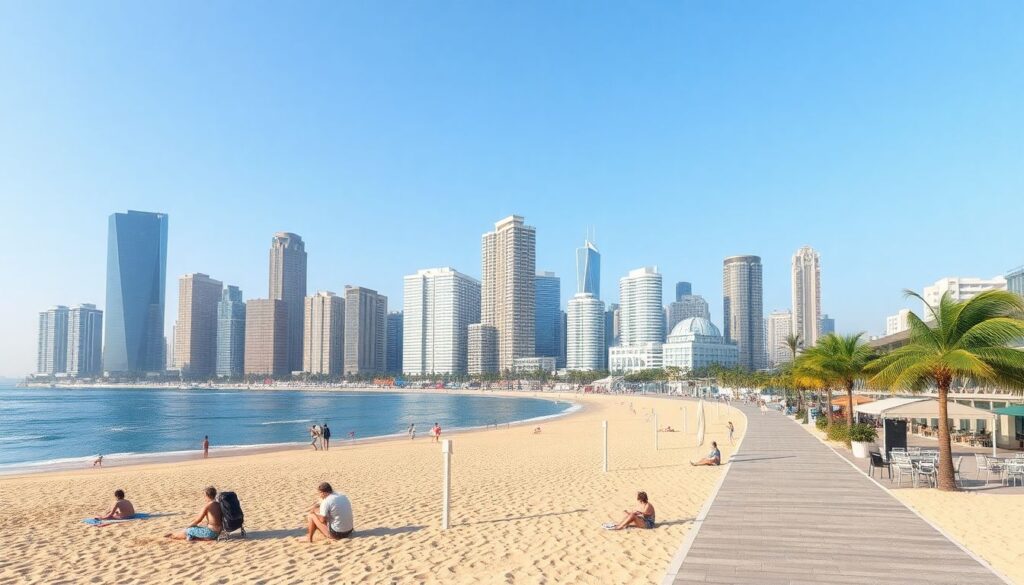 Лучшие городские пляжи мира - иллюстрация