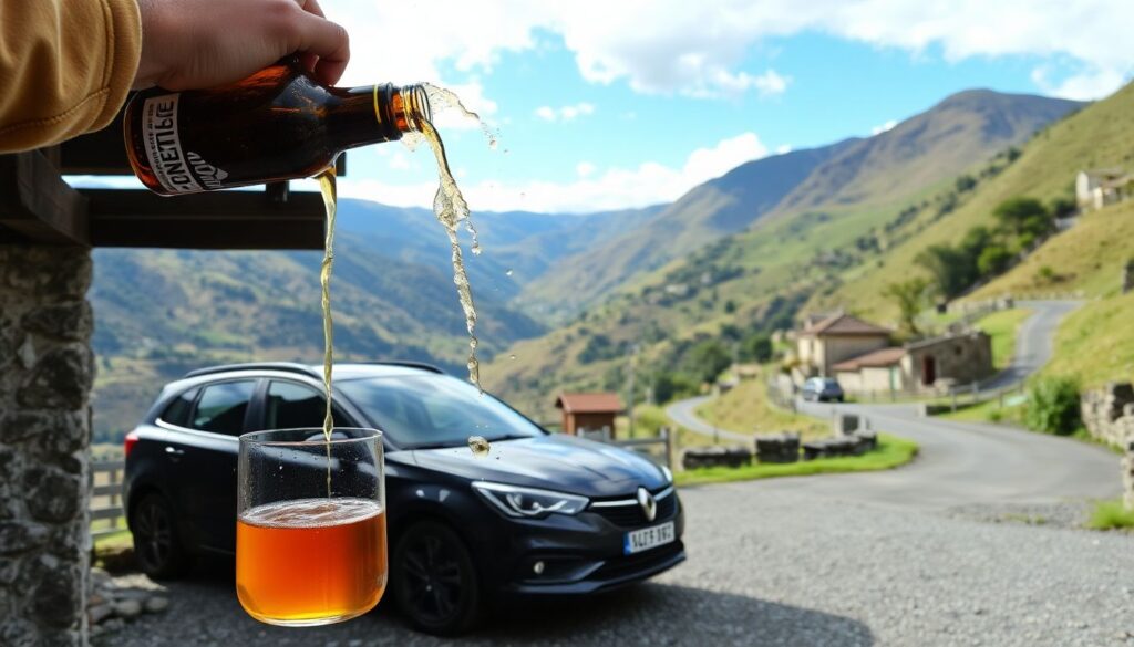 Путешествие по Астурии и Галисии в Испании - иллюстрация