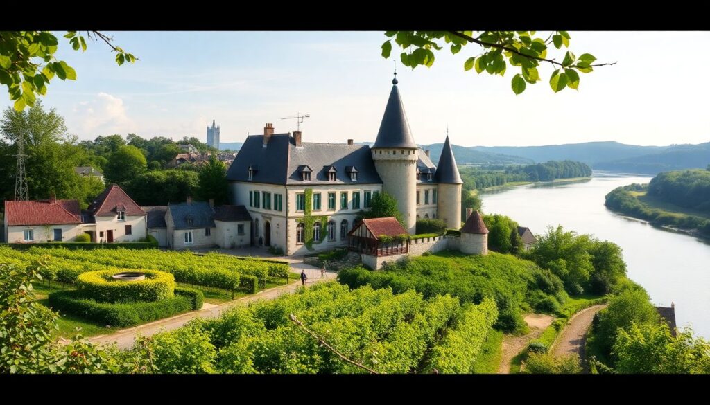 Путешествие по Долине Луары во Франции: замки и вино - иллюстрация