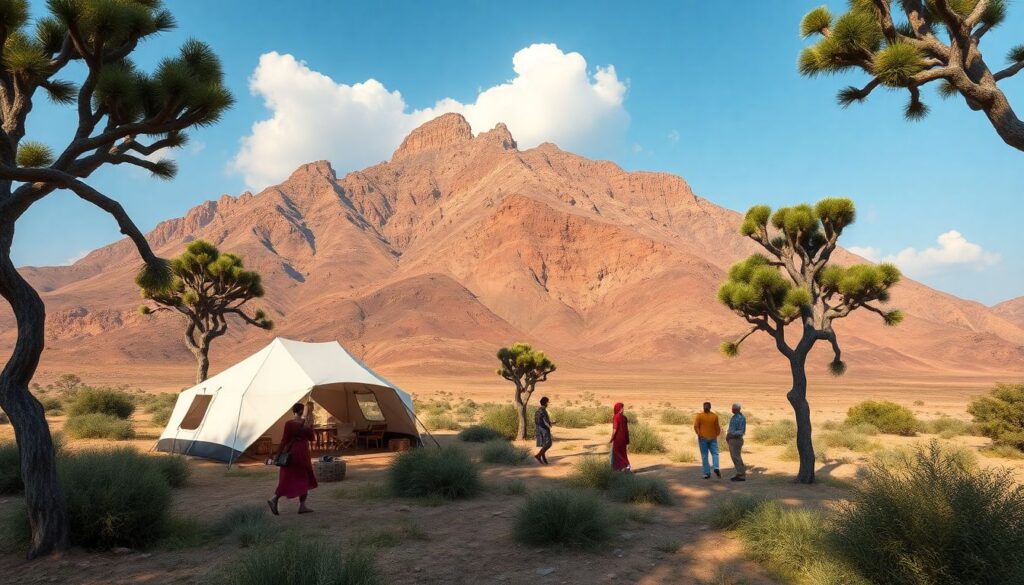 Путешествие на остров Сокотра: инопланетные пейзажи - иллюстрация