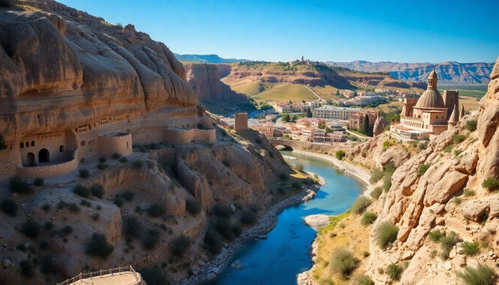 Путешествие по Каппадокии: полеты на воздушном шаре и пещерные города - иллюстрация