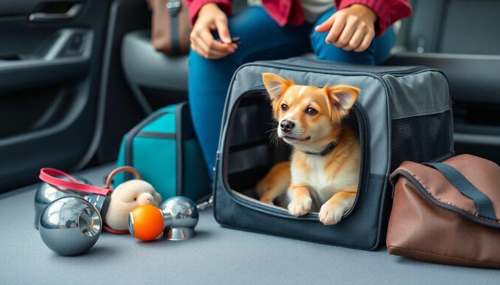 Как путешествовать с маленькой собакой или кошкой - иллюстрация