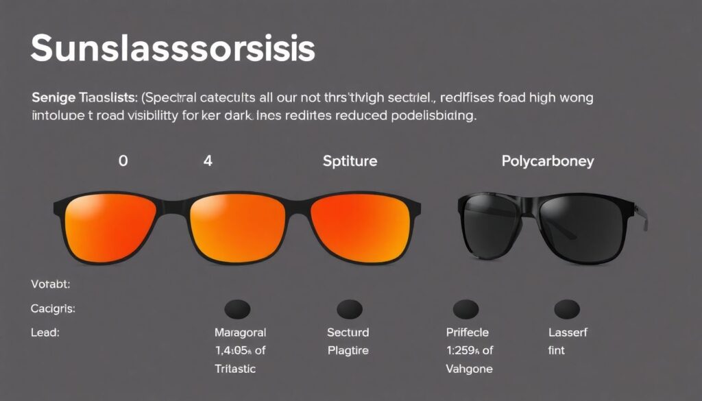 Как выбрать и использовать солнечные очки для разных условий - иллюстрация