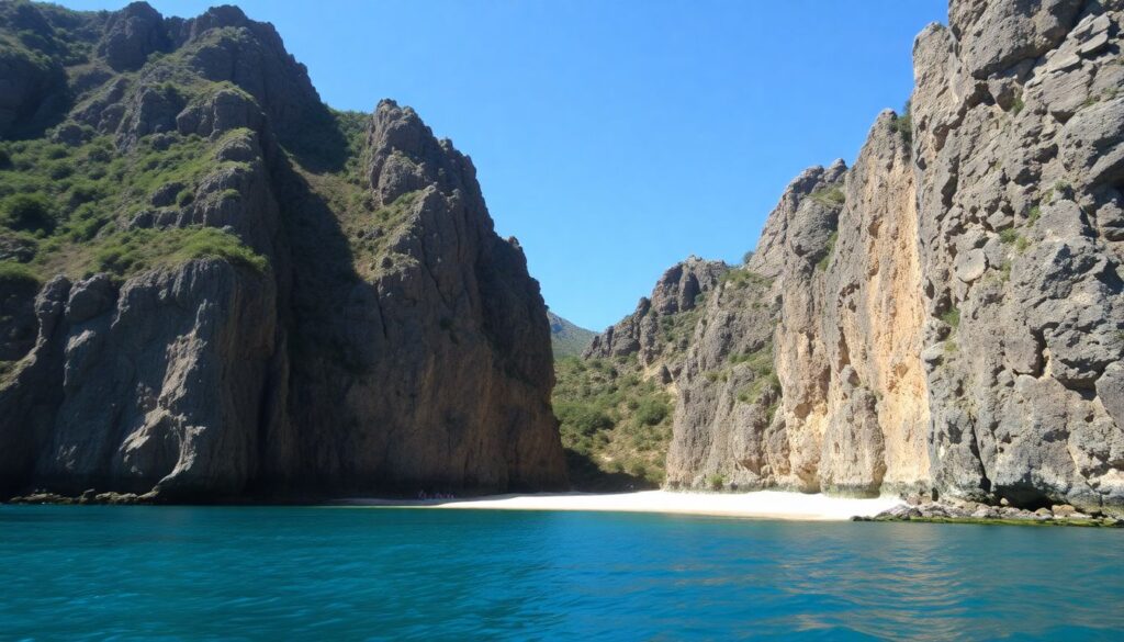 Самые красивые и труднодоступные пляжи мира - иллюстрация