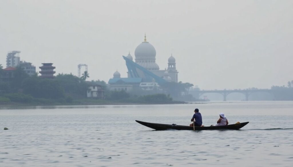 Путешествие в Бангладеш: страна рек и рикш - иллюстрация