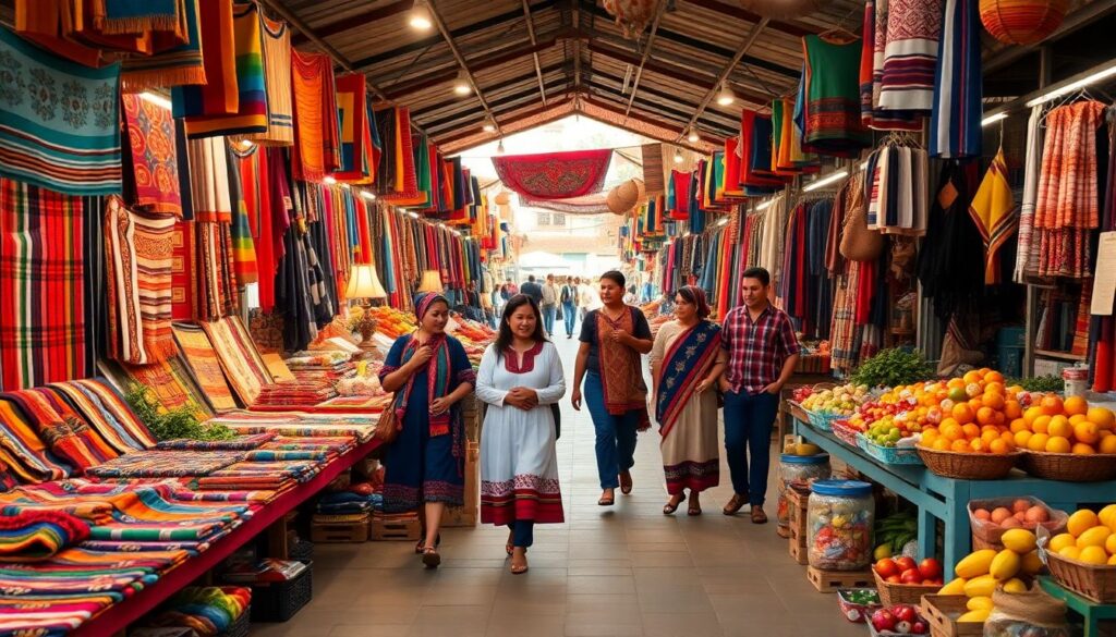 Путешествие в Гватемалу: озеро Атитлан и рынок Чичикастенанго - иллюстрация