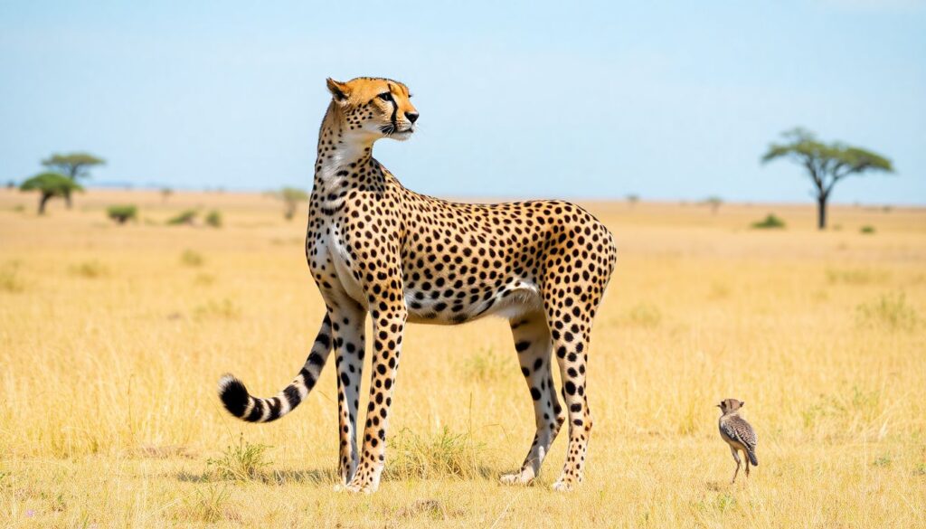 Лучшие места для наблюдения за гепардами - иллюстрация