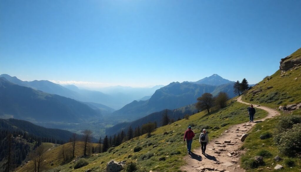 Самые красивые пешеходные маршруты в Альпах - иллюстрация