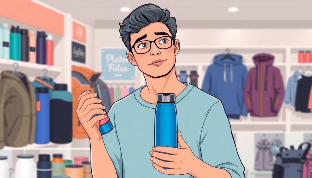 Как выбрать и использовать флягу для воды - иллюстрация