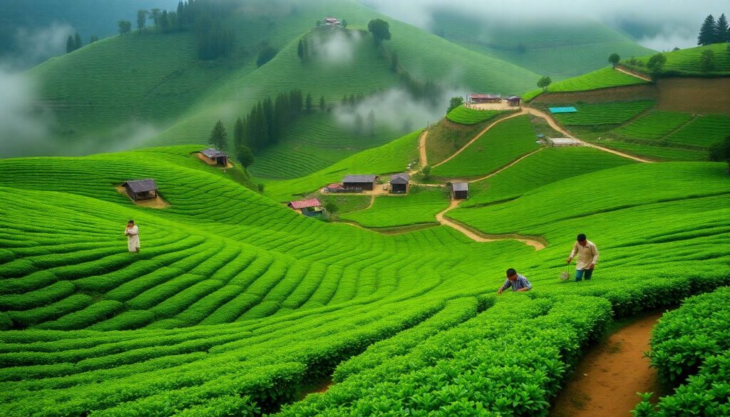 Как найти и посетить настоящую чайную плантацию - иллюстрация