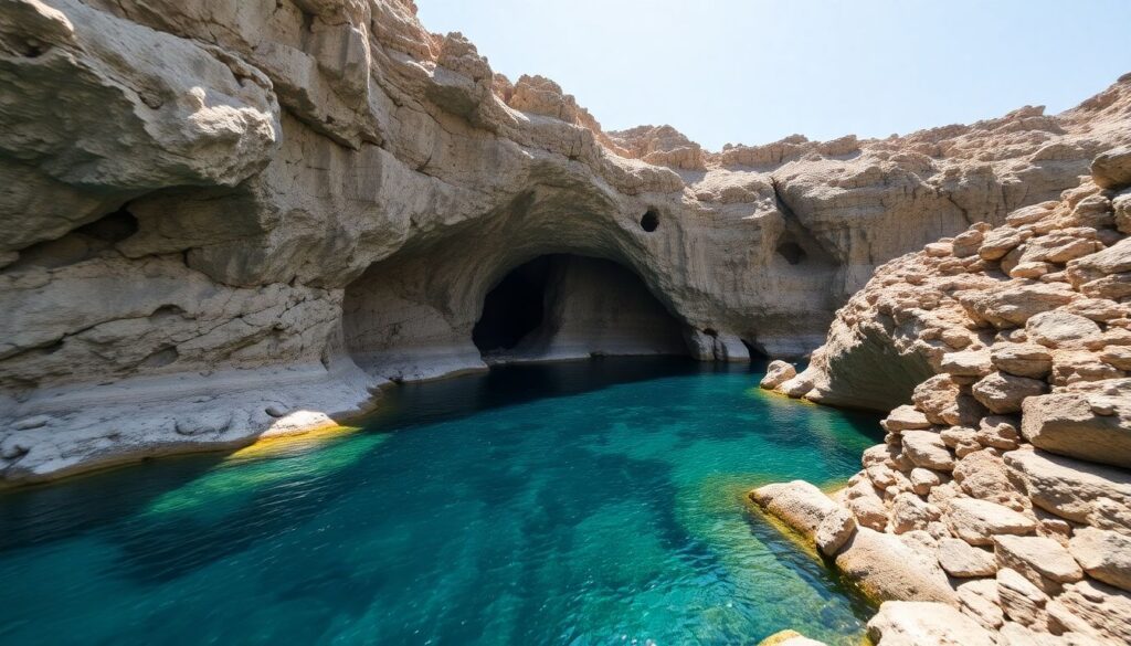 Самые красивые морские пещеры и гроты - иллюстрация