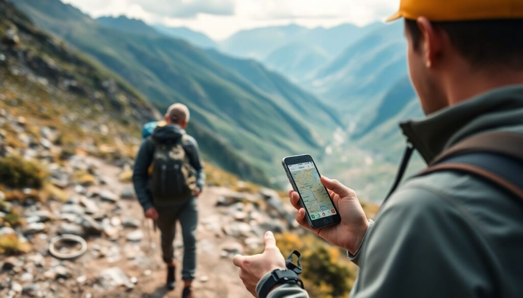 Как выбрать и использовать навигационные приложения для хайкинга - иллюстрация