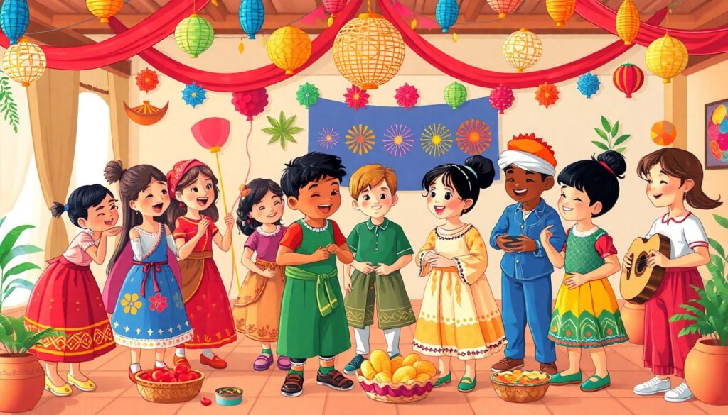 Как организовать детскую вечеринку в стиле путешествий - иллюстрация