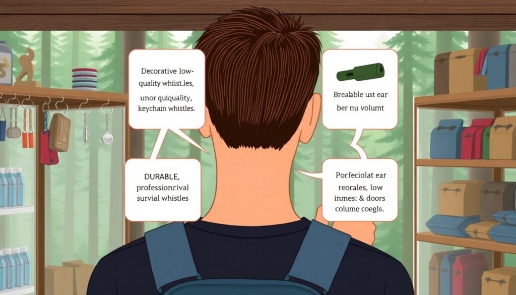 Как выбрать и использовать сигнальное зеркало и свисток - иллюстрация