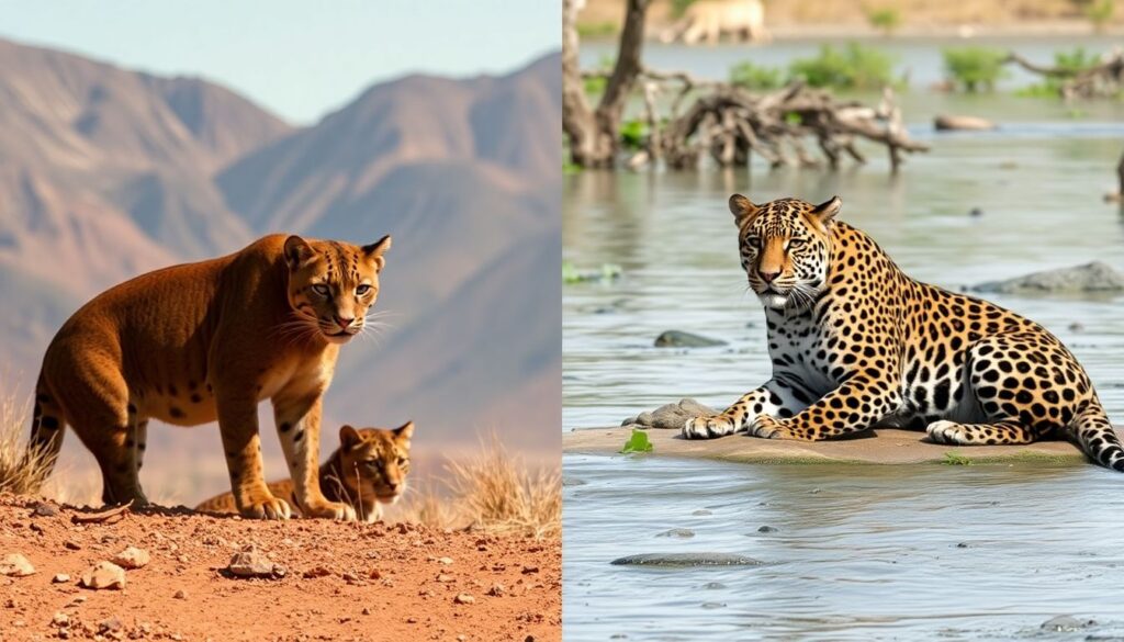 Лучшие места для наблюдения за пумами - иллюстрация