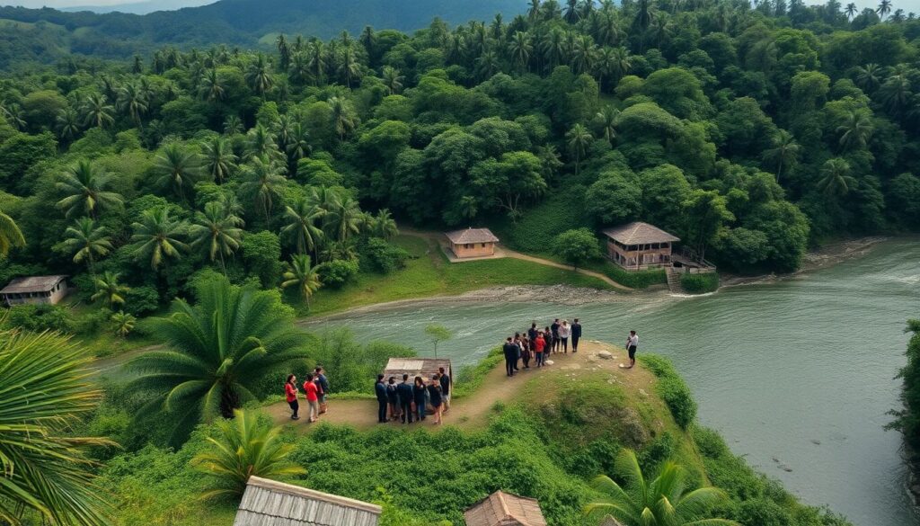 Путешествие в Колумбию: затерянный город Сьюдад-Пердида - иллюстрация