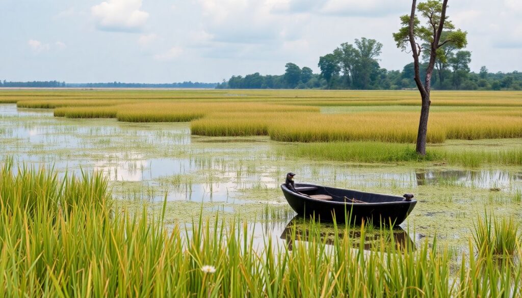 Лучшие места для наблюдения за крокодилами и аллигаторами - иллюстрация