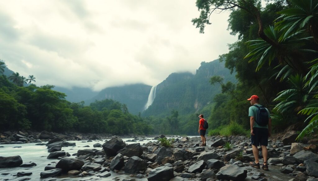 Путешествие в Венесуэлу: водопад Анхель - иллюстрация