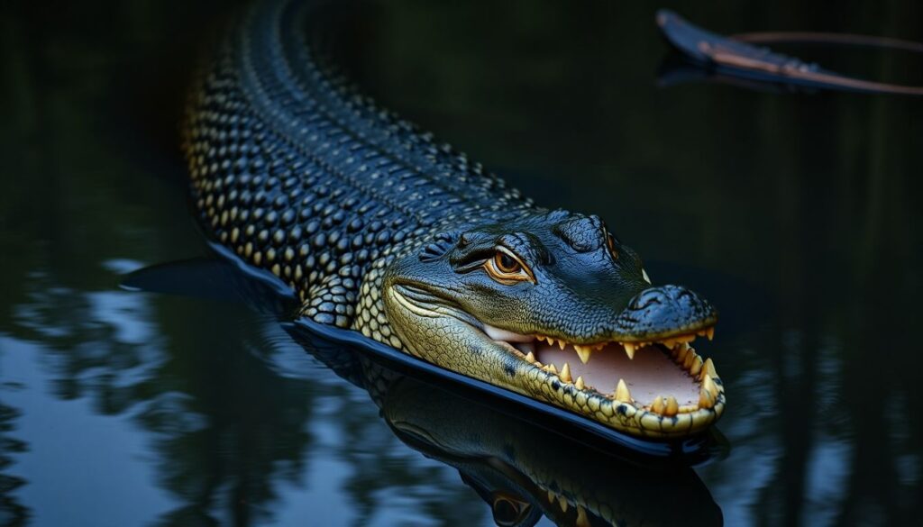 Лучшие места для наблюдения за крокодилами и аллигаторами - иллюстрация