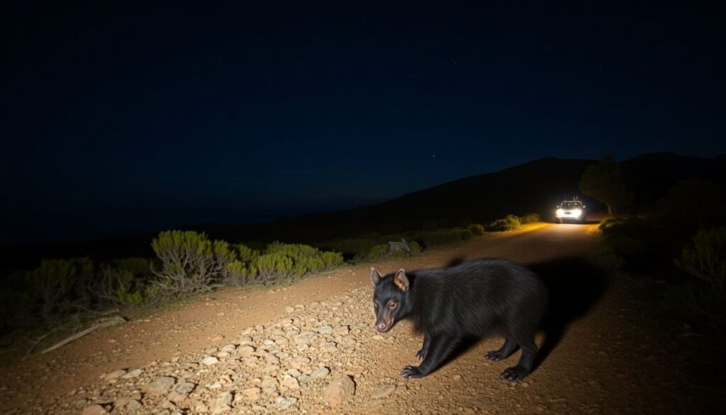Лучшие места для наблюдения за тасманийским дьяволом - иллюстрация