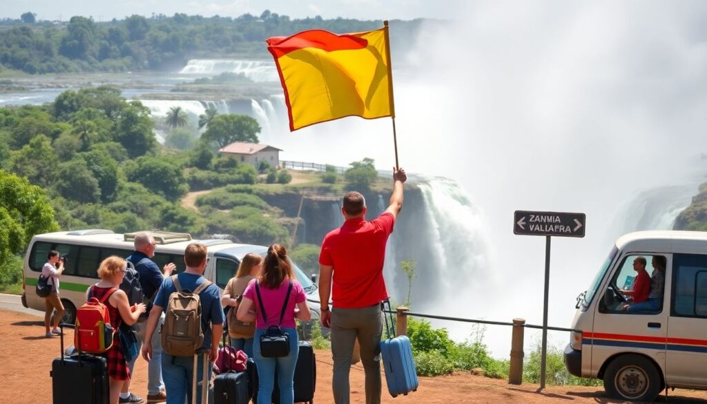 Путешествие в Зимбабве и Замбию: водопад Виктория - иллюстрация