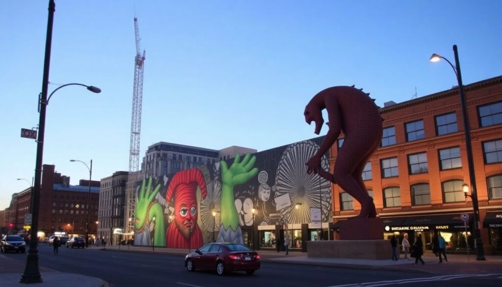 Самые красивые и необычные городские скульптуры - иллюстрация