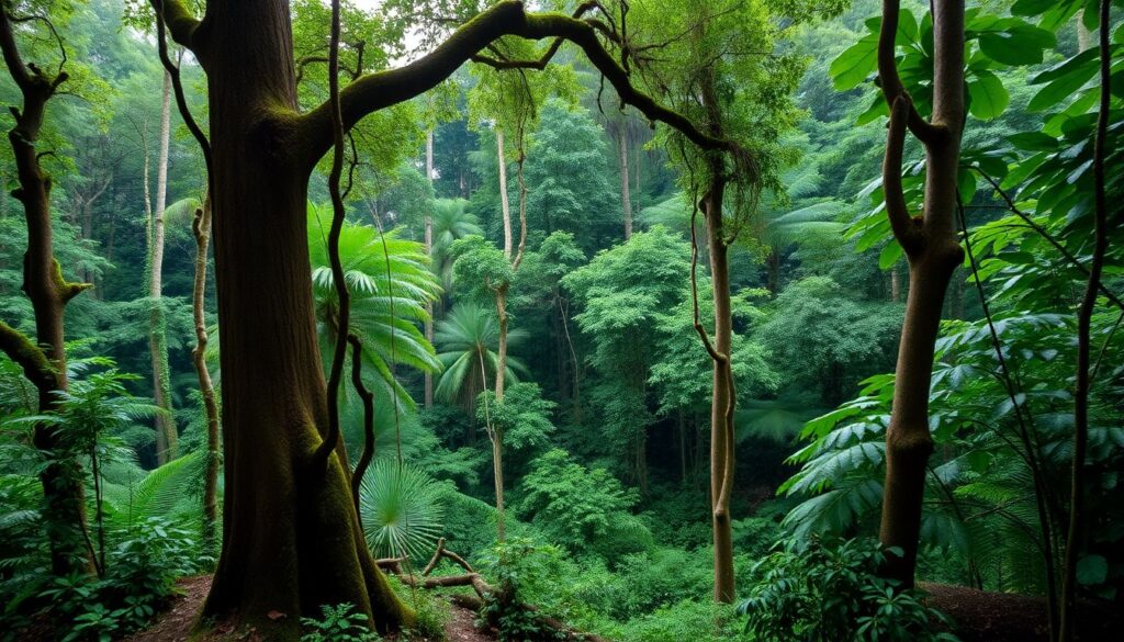 Путешествие в Малайзию: национальный парк Таман-Негара - иллюстрация