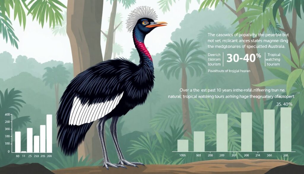 Лучшие места для наблюдения за казуарами - иллюстрация