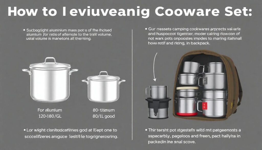 Как выбрать и использовать походную посуду - иллюстрация