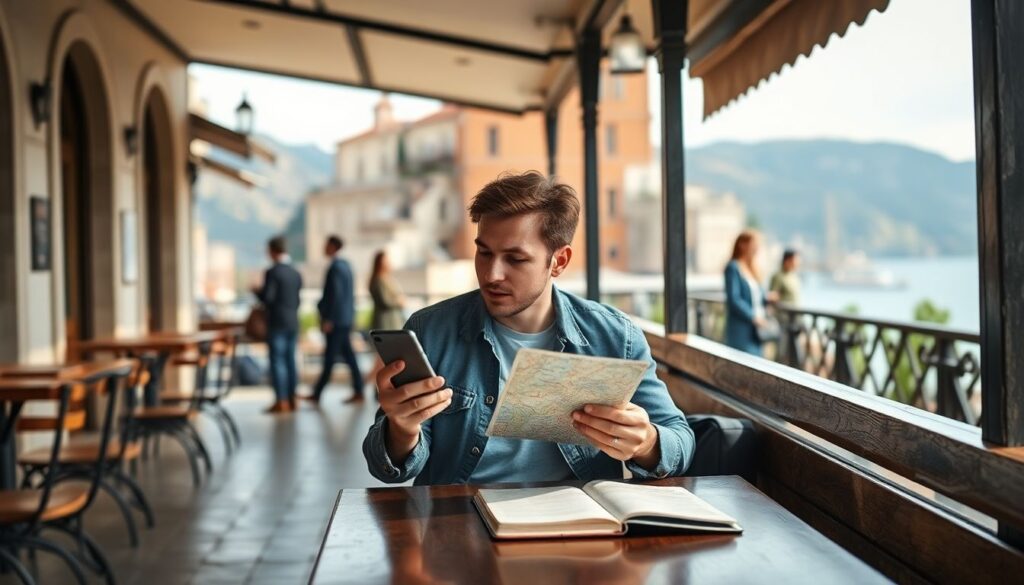 Как путешествовать без смартфона - иллюстрация