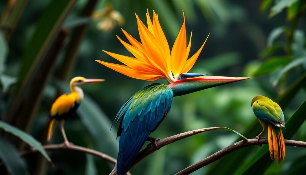 Лучшие места для наблюдения за райскими птицами - иллюстрация