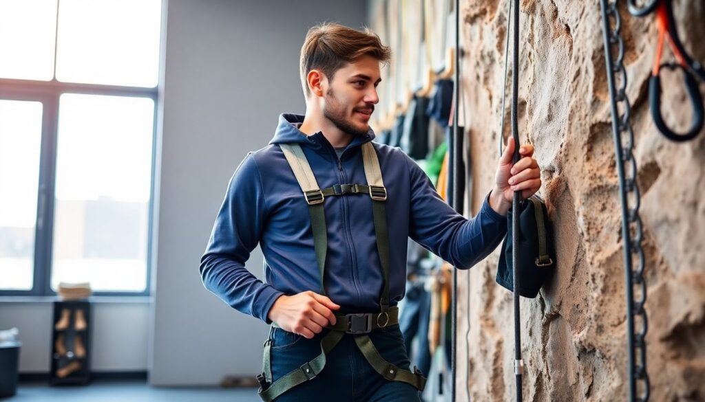 Как выбрать и использовать обвязку для скалолазания - иллюстрация