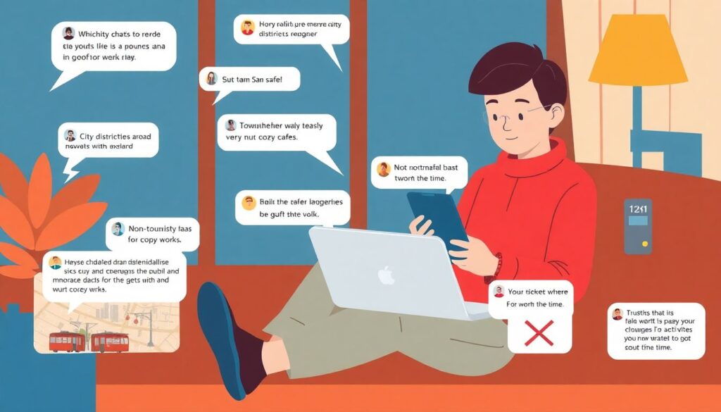 Как использовать социальные сети для планирования путешествий - иллюстрация