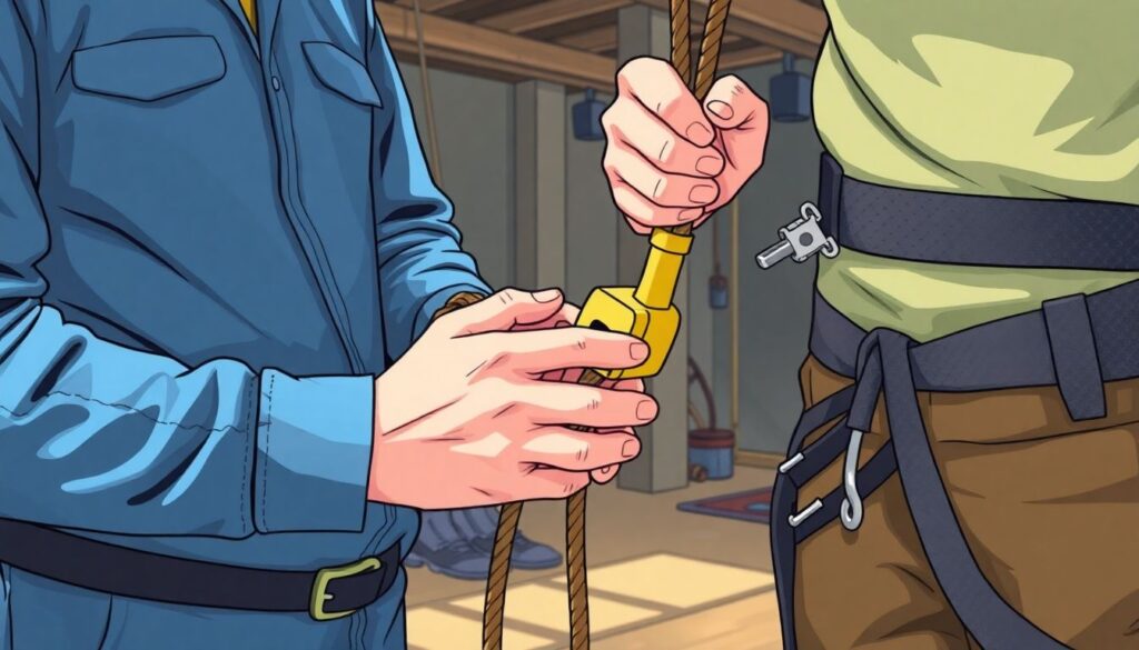 Как выбрать и использовать карабины и страховочные устройства - иллюстрация