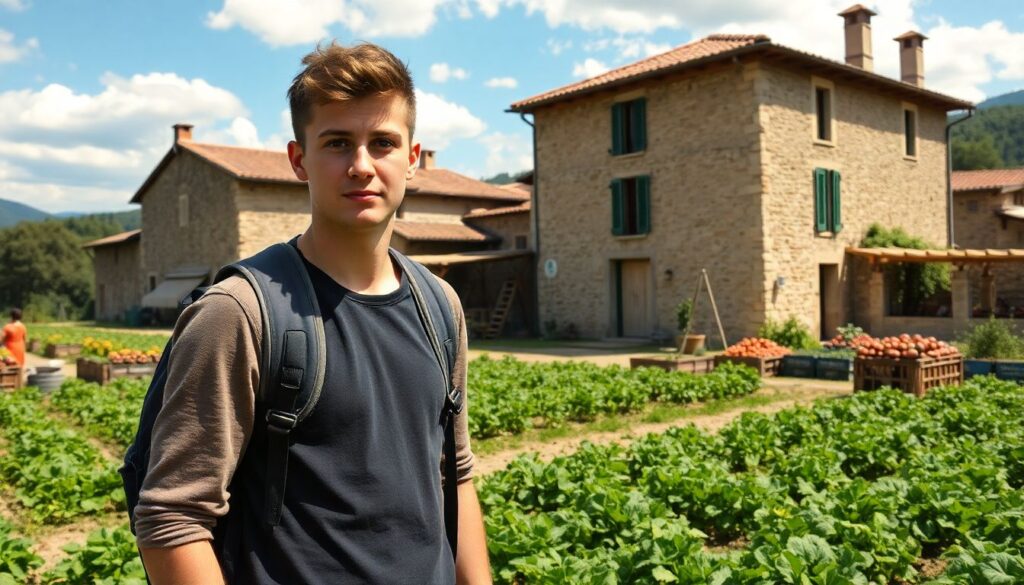 Как путешествовать и волонтерить на органических фермах (WWOOFing) - иллюстрация